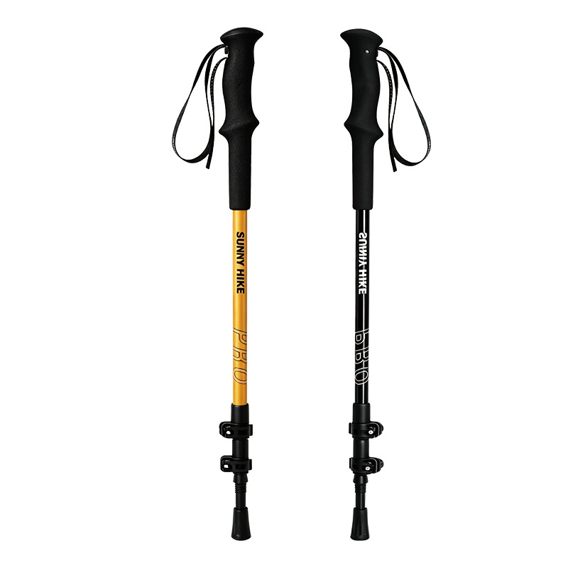 Trekking Pole Carbon - Bastões de Trekking de Alumínio Ultraleves