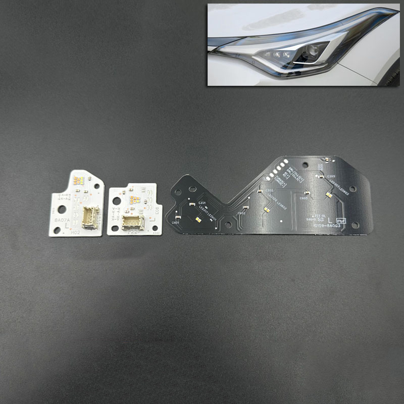 Running Headlamp - Para Toyota CHR 2021–2023 Luzes de