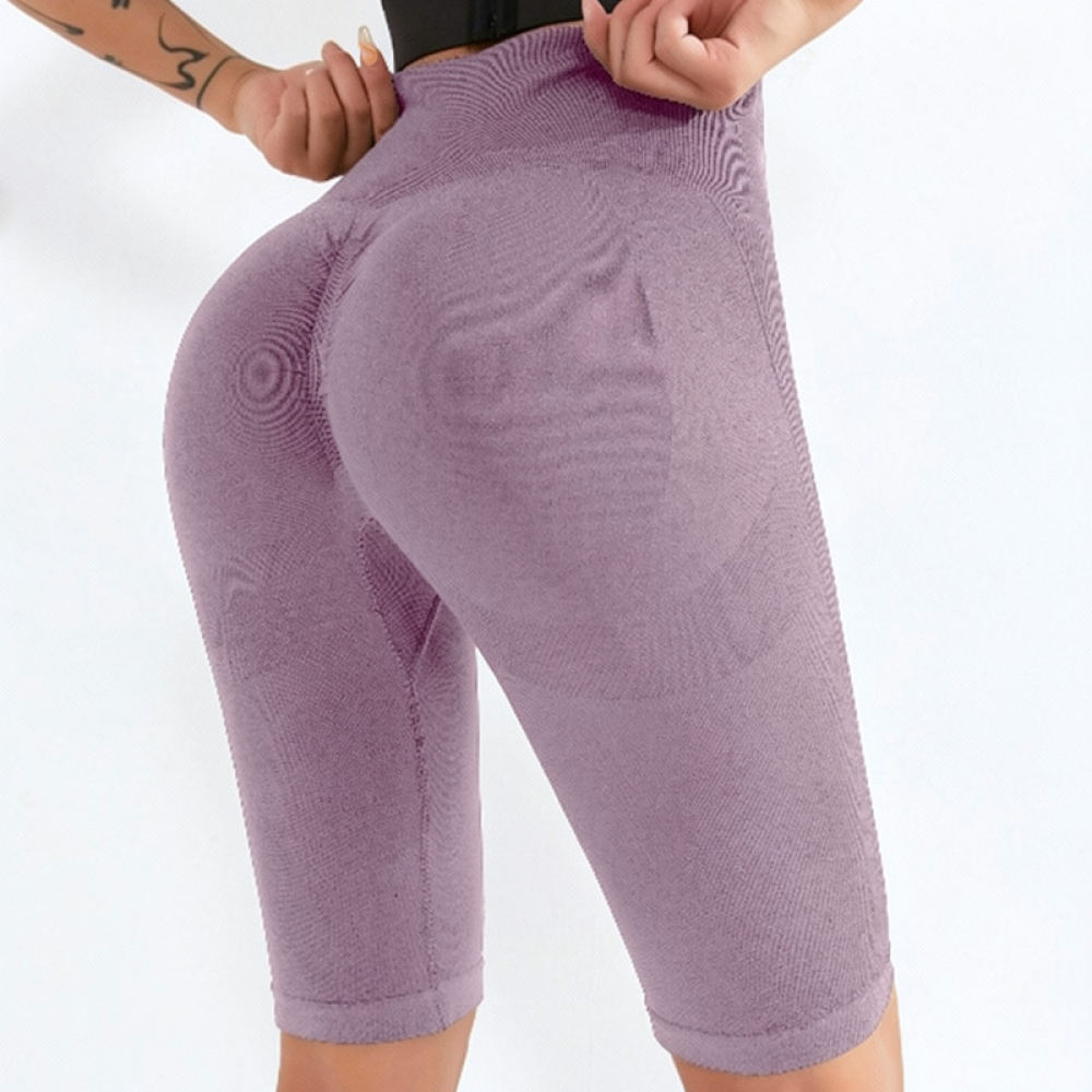 Running Gear Junior - Shorts de Yoga Femininos de Cintura