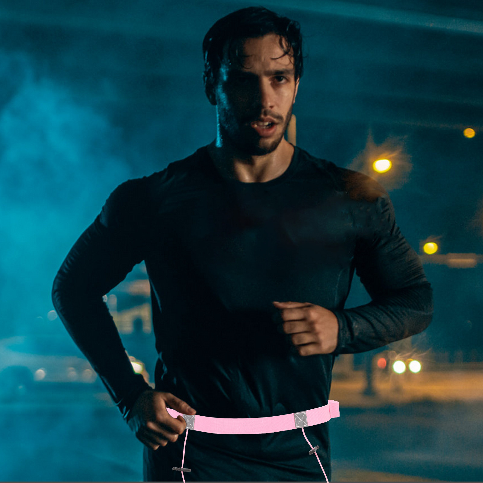 Cinto de corrida refletor leve - Race Bib avaliação e preço