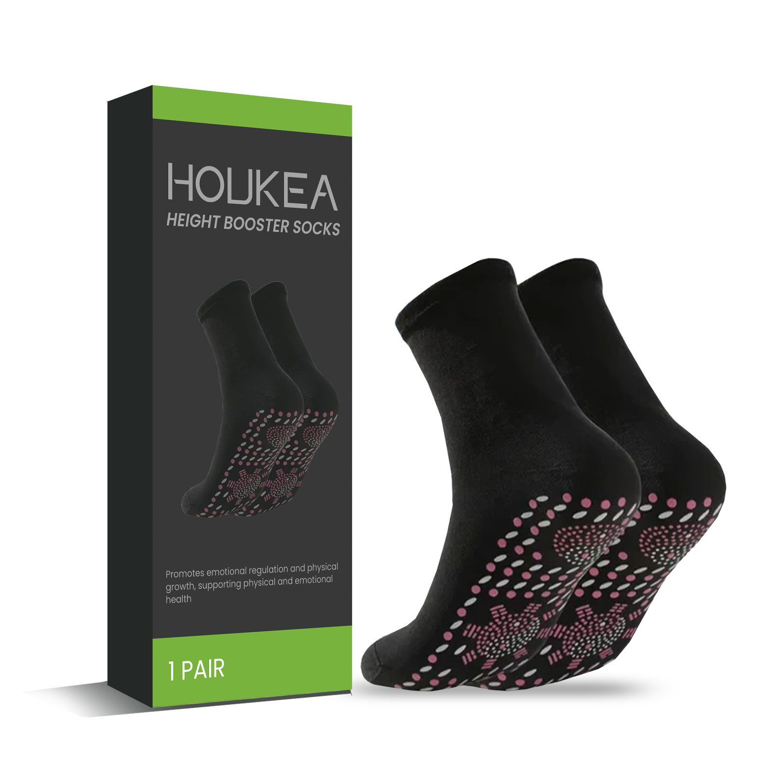 Meias para os pés com efeito d - Sports Socks avaliação e preço