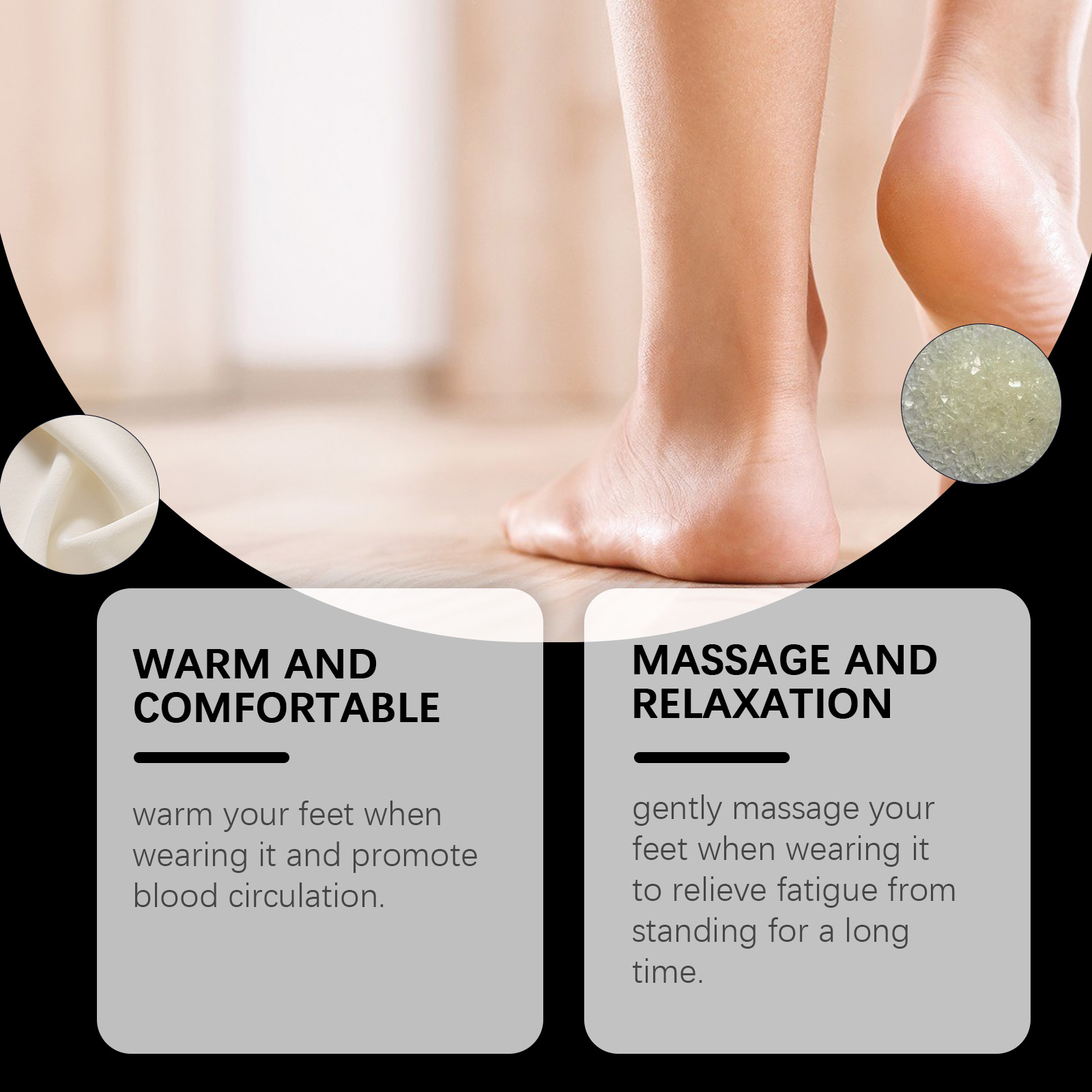 Meias para os pés com efeito d - Sports Socks avaliação e preço