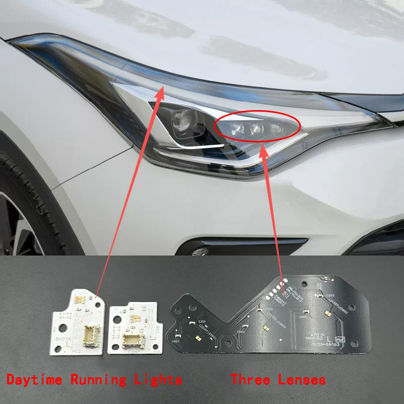 Para Toyota CHR 2021–2023 Luze - Running Headlamp avaliação e preço