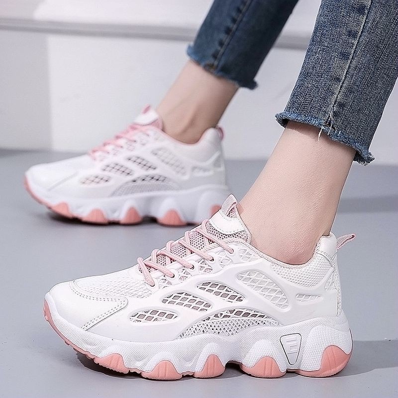Malha respirável chunky tênis  - Running Shoes Women avaliação e preço