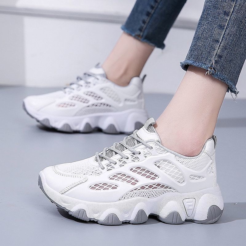 Malha respirável chunky tênis  - Running Shoes Women avaliação e preço