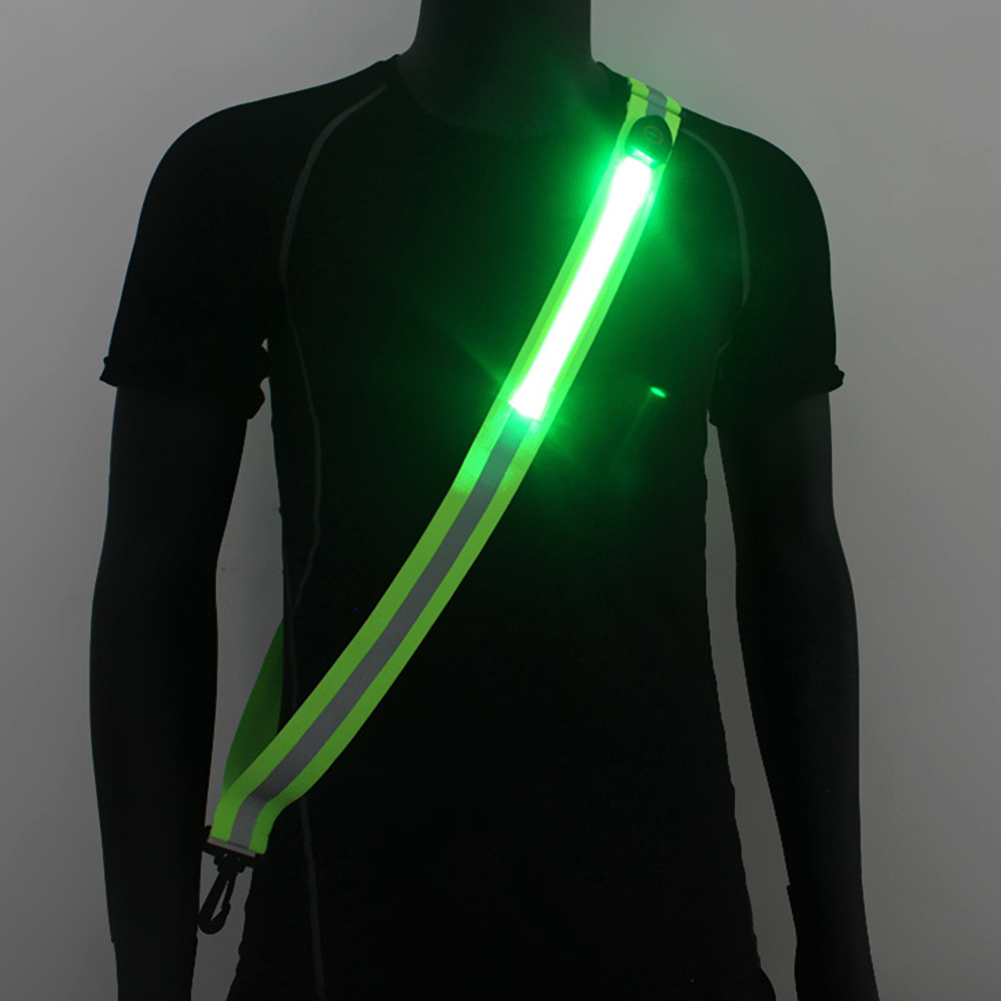 Cinto refletor LED de alta vis - Running Visibility Gear avaliação e preço