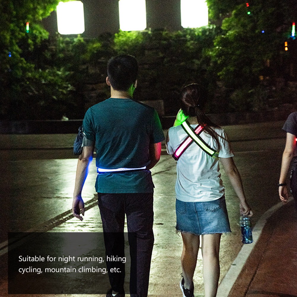Cinto de corrida com luzes LED - Running Visibility Gear avaliação e preço
